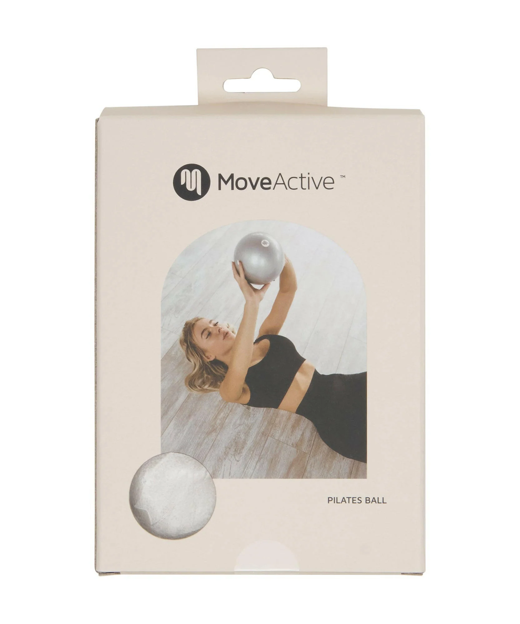 20-22cm Pilates Ball - Powder Blue - Image 3