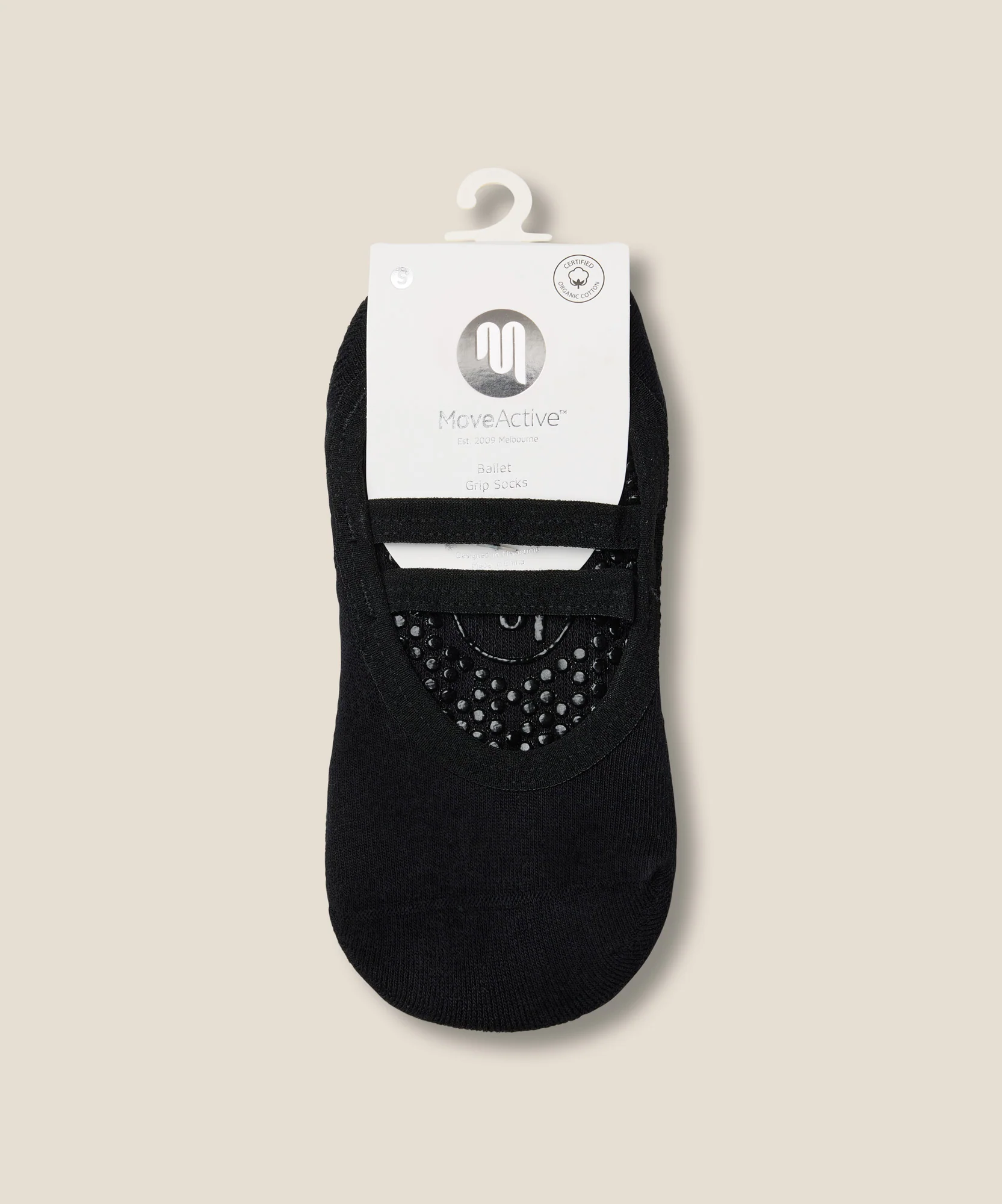 Ballet Grip Socks - Black - Image 5