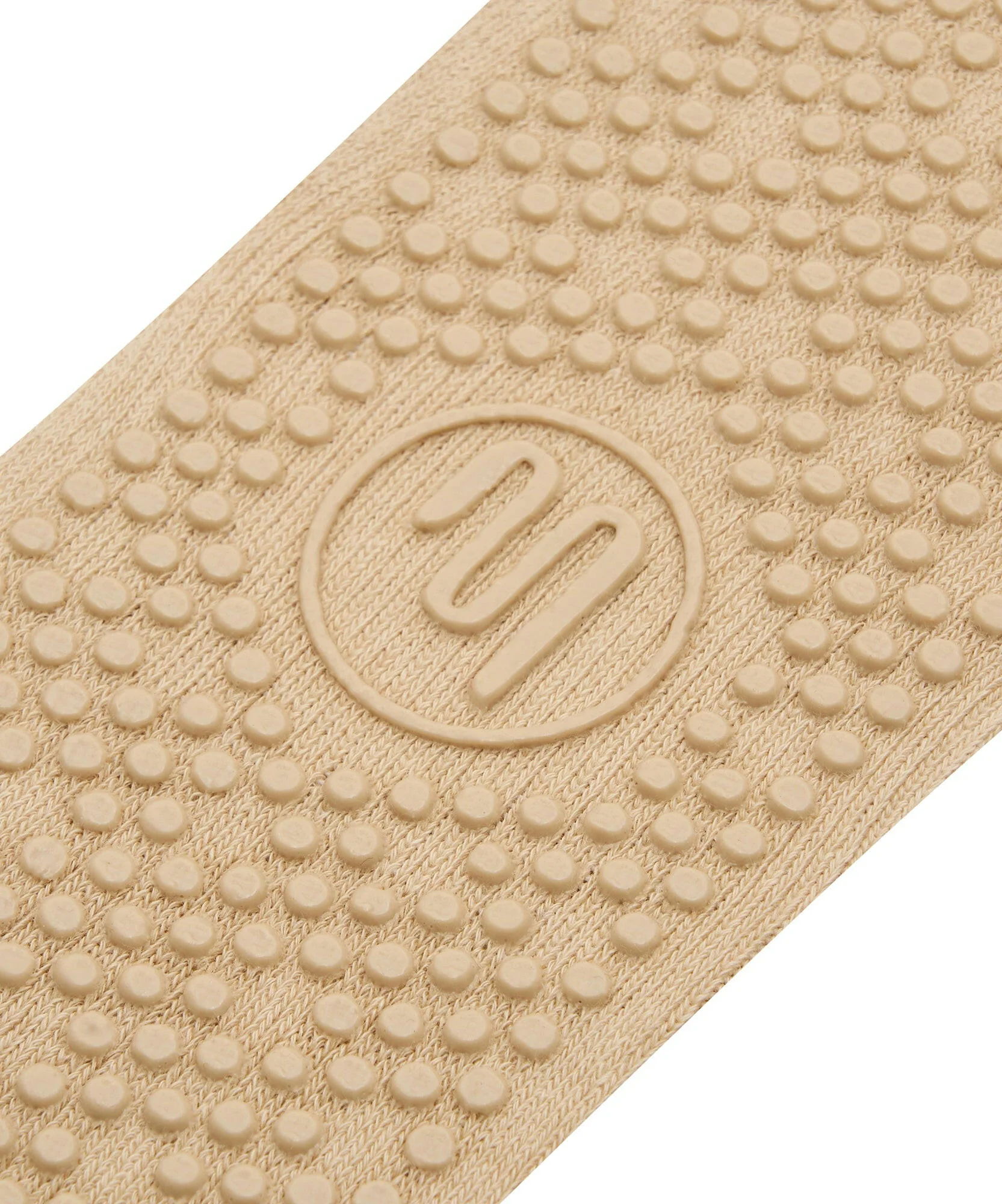 Low Rise Grip Socks - Almond - Image 5